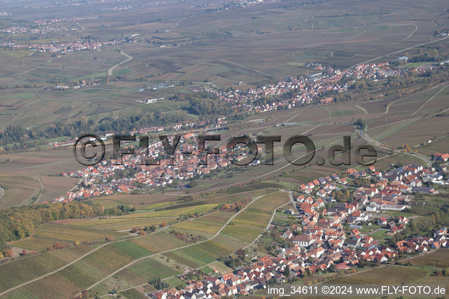 And Birkweiler in Ranschbach in the state Rhineland-Palatinate, Germany