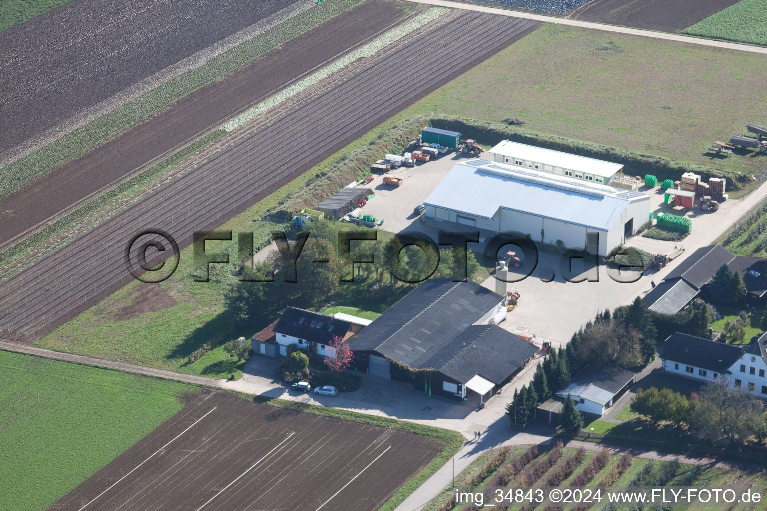 Winden in the state Rhineland-Palatinate, Germany out of the air