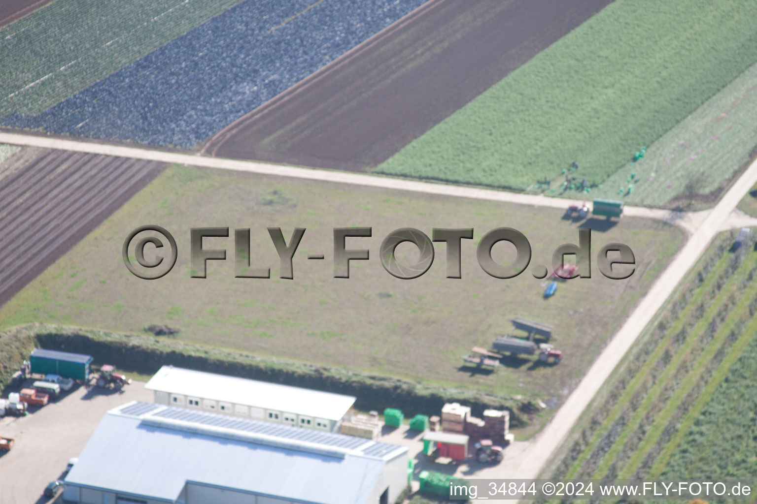 Winden in the state Rhineland-Palatinate, Germany seen from above