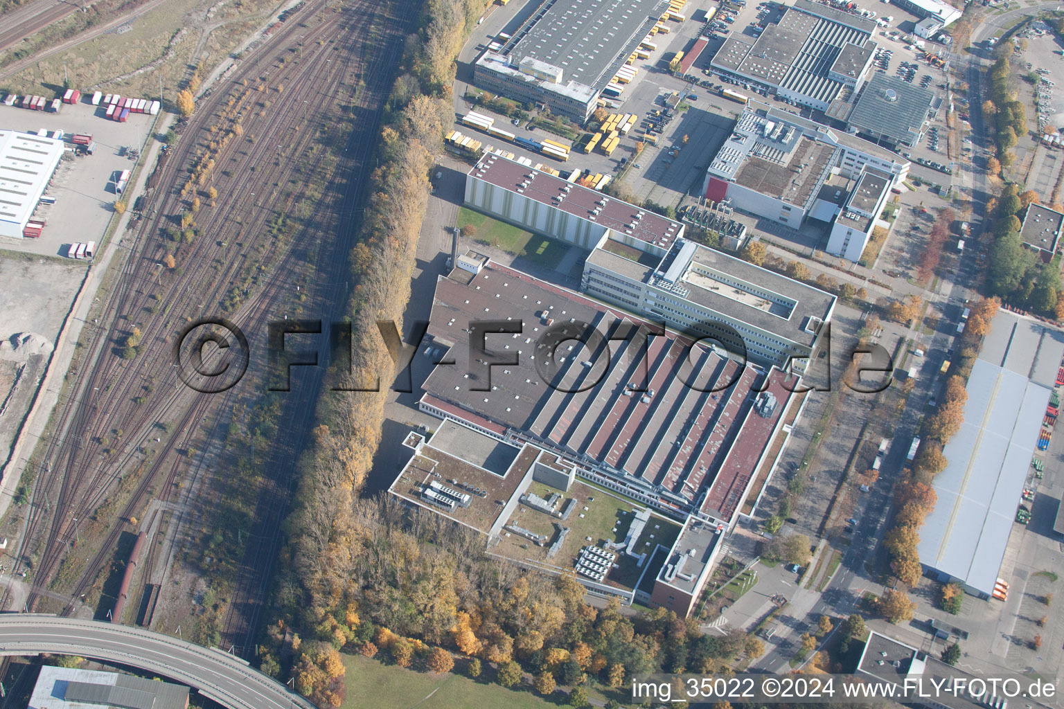 Ottostrasse DHU in the district Durlach in Karlsruhe in the state Baden-Wuerttemberg, Germany