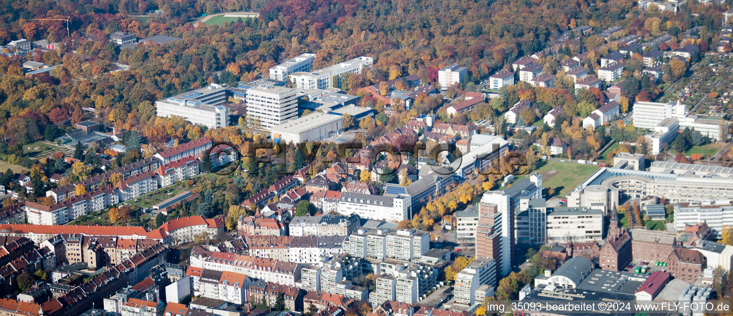 Technology park on Haid-und-Neu-Strasse in the district Oststadt in Karlsruhe in the state Baden-Wuerttemberg, Germany