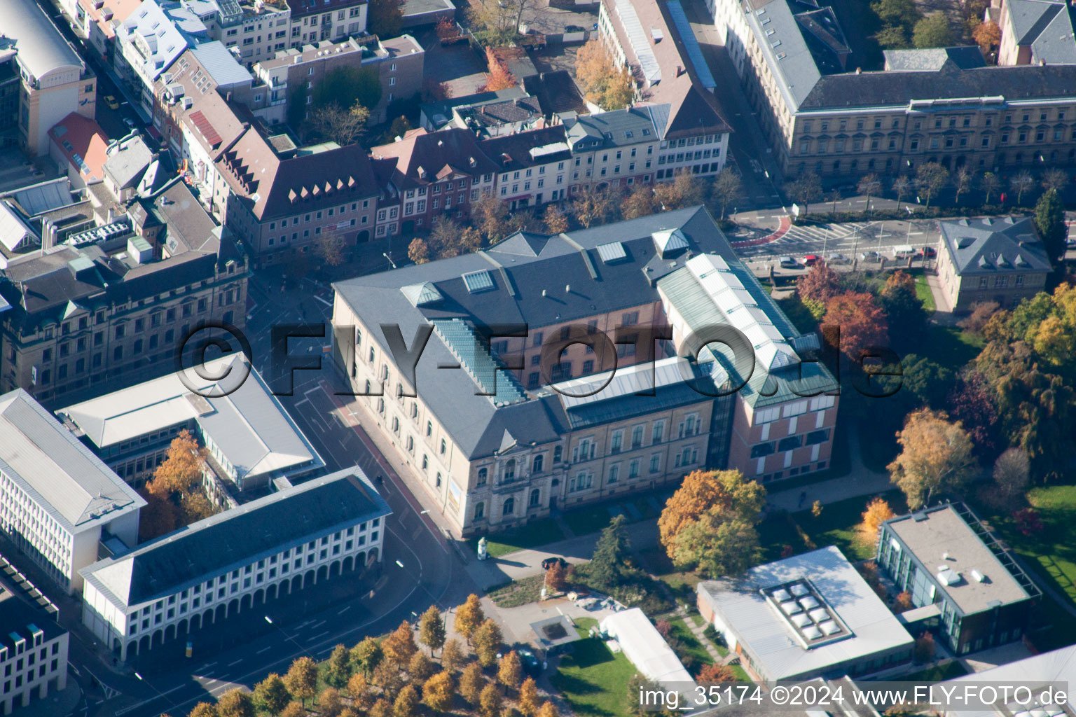 Art Gallery in the district Innenstadt-West in Karlsruhe in the state Baden-Wuerttemberg, Germany