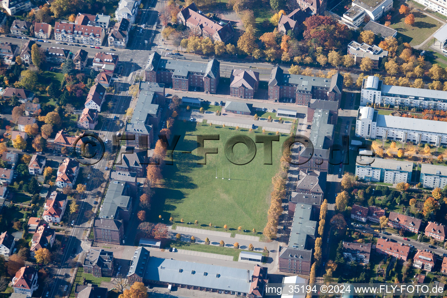 Moltkestrasse Grenadierstr in the district Nordstadt in Karlsruhe in the state Baden-Wuerttemberg, Germany