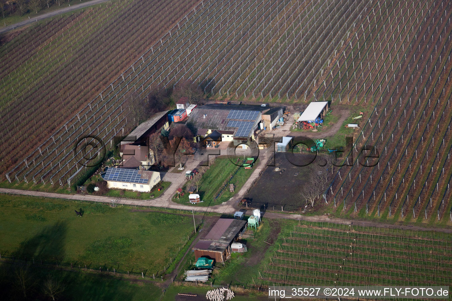 Gensheimer farm shop in Winden in the state Rhineland-Palatinate, Germany