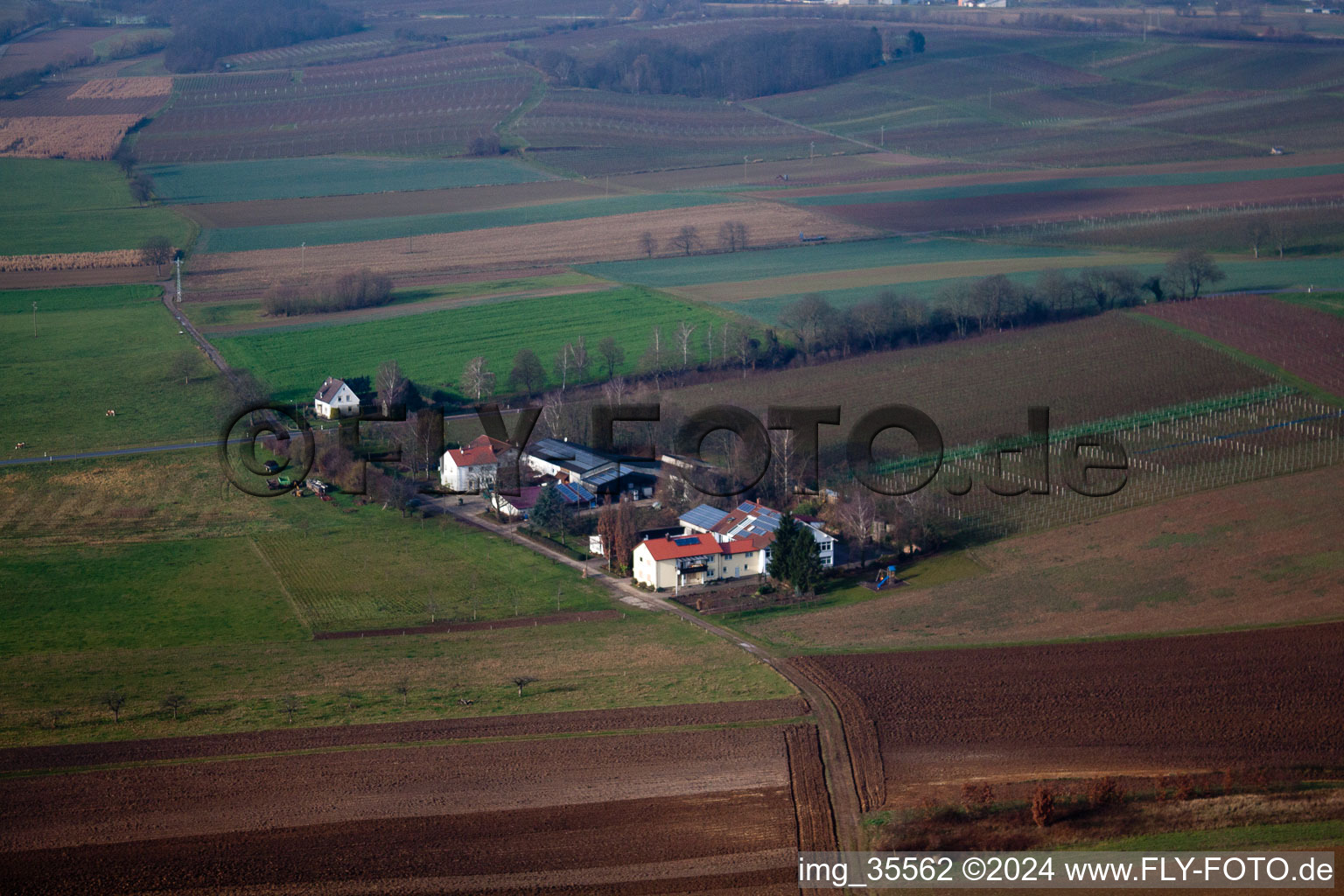 Eichenhof in the district Deutschhof in Kapellen-Drusweiler in the state Rhineland-Palatinate, Germany