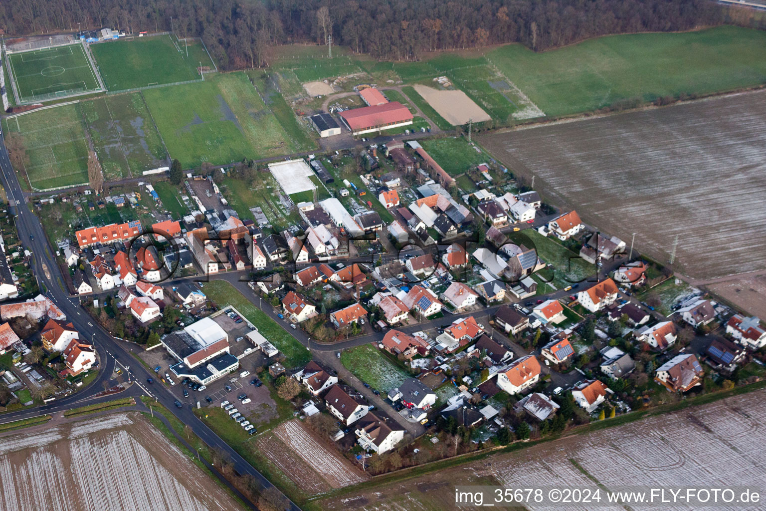 O in the district Minderslachen in Kandel in the state Rhineland-Palatinate, Germany