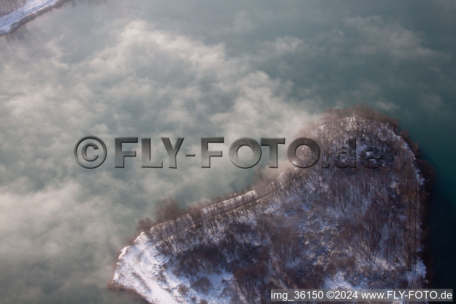 Lauterbourg in the state Bas-Rhin, France out of the air