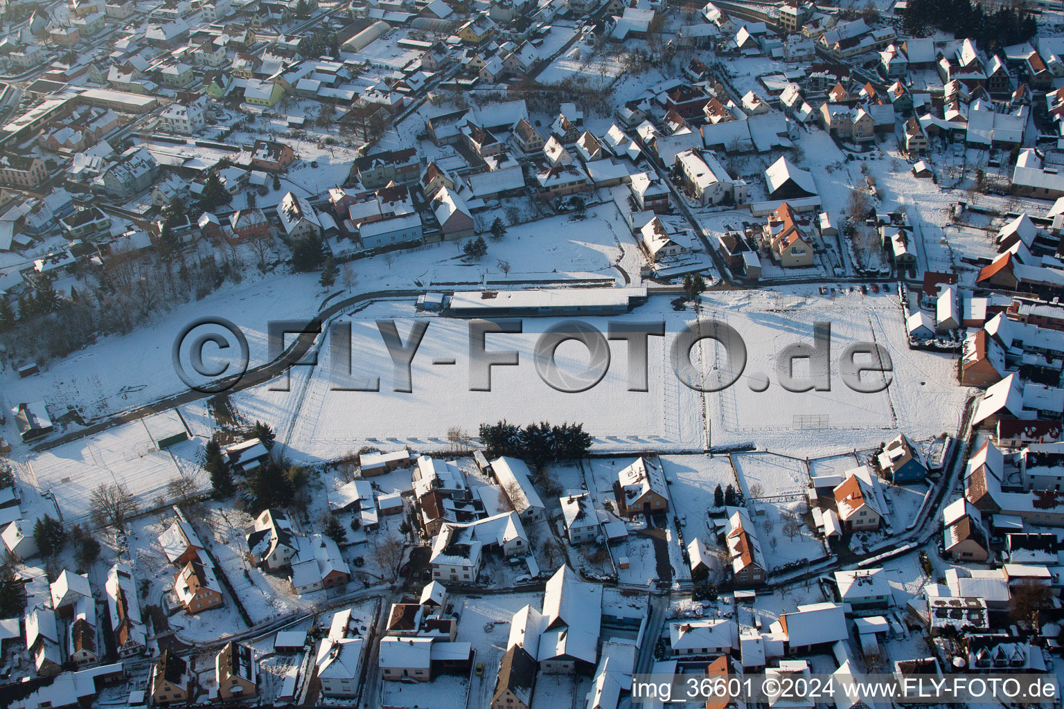 Mothern in the state Bas-Rhin, France from above