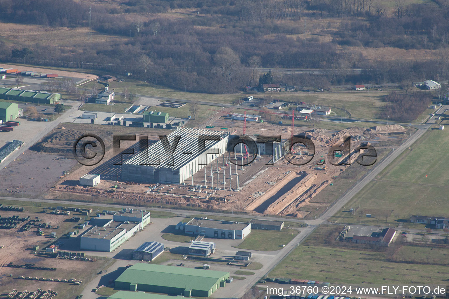 At the airport in Lingenfeld in the state Rhineland-Palatinate, Germany