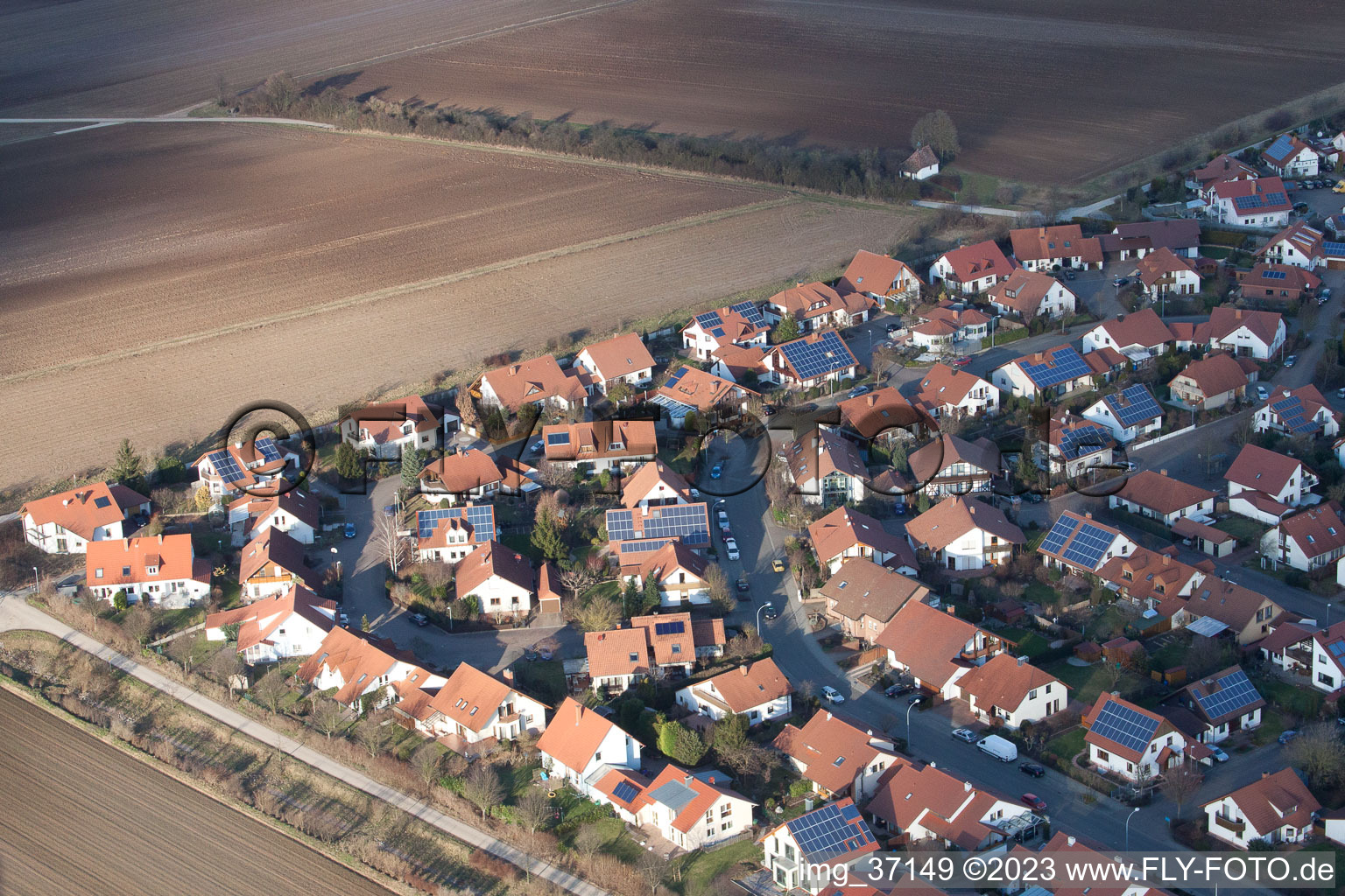 NW in the district Herxheim in Herxheim bei Landau in the state Rhineland-Palatinate, Germany