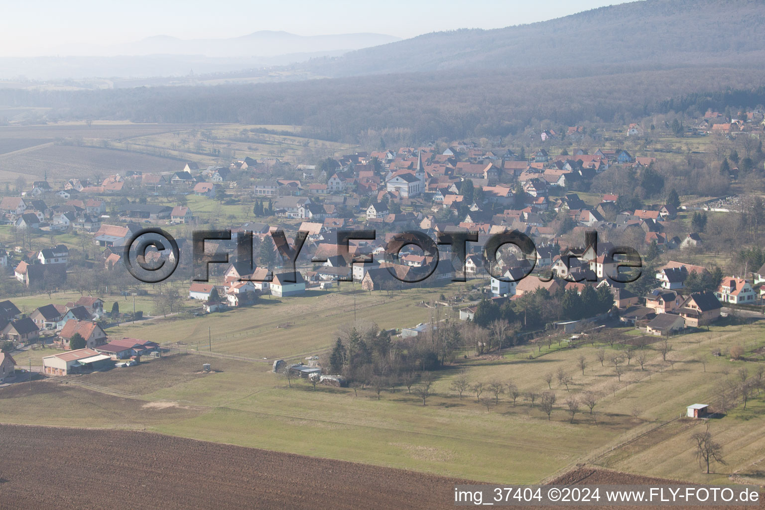 Lampertsloch in the state Bas-Rhin, France