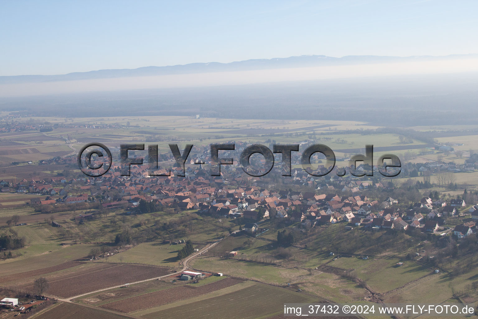 Surbourg in the state Bas-Rhin, France