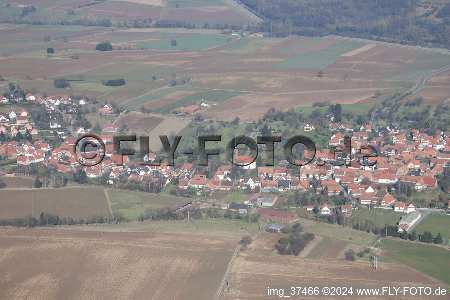 Schœnenbourg in the state Bas-Rhin, France