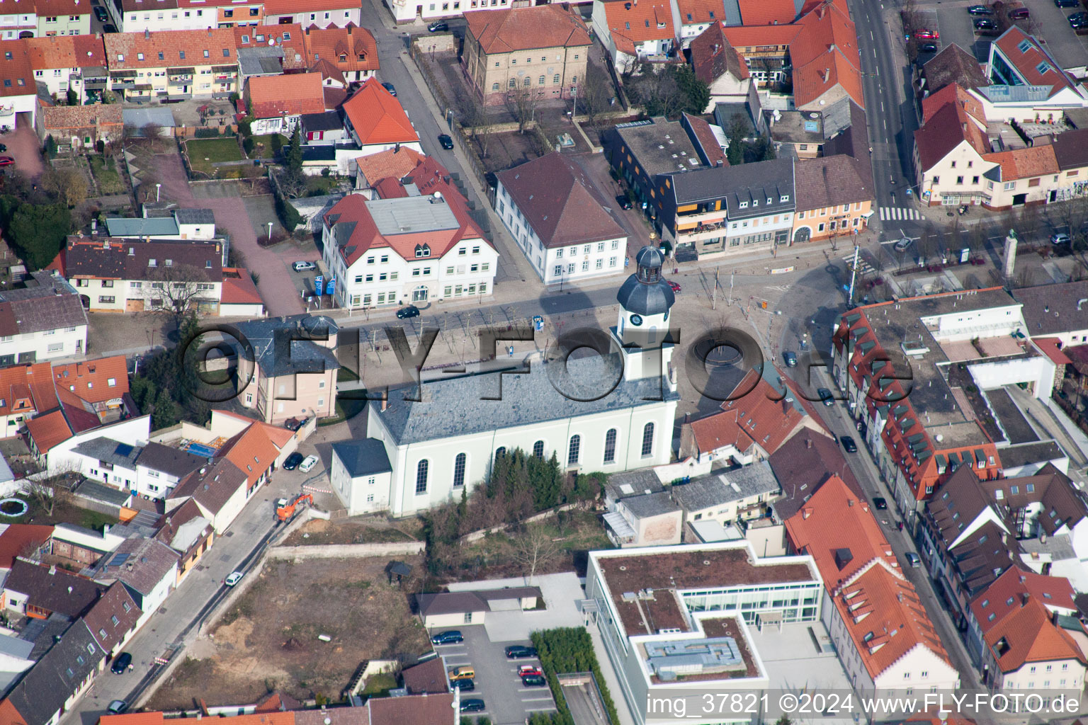 St. Mary in Philippsburg in the state Baden-Wuerttemberg, Germany