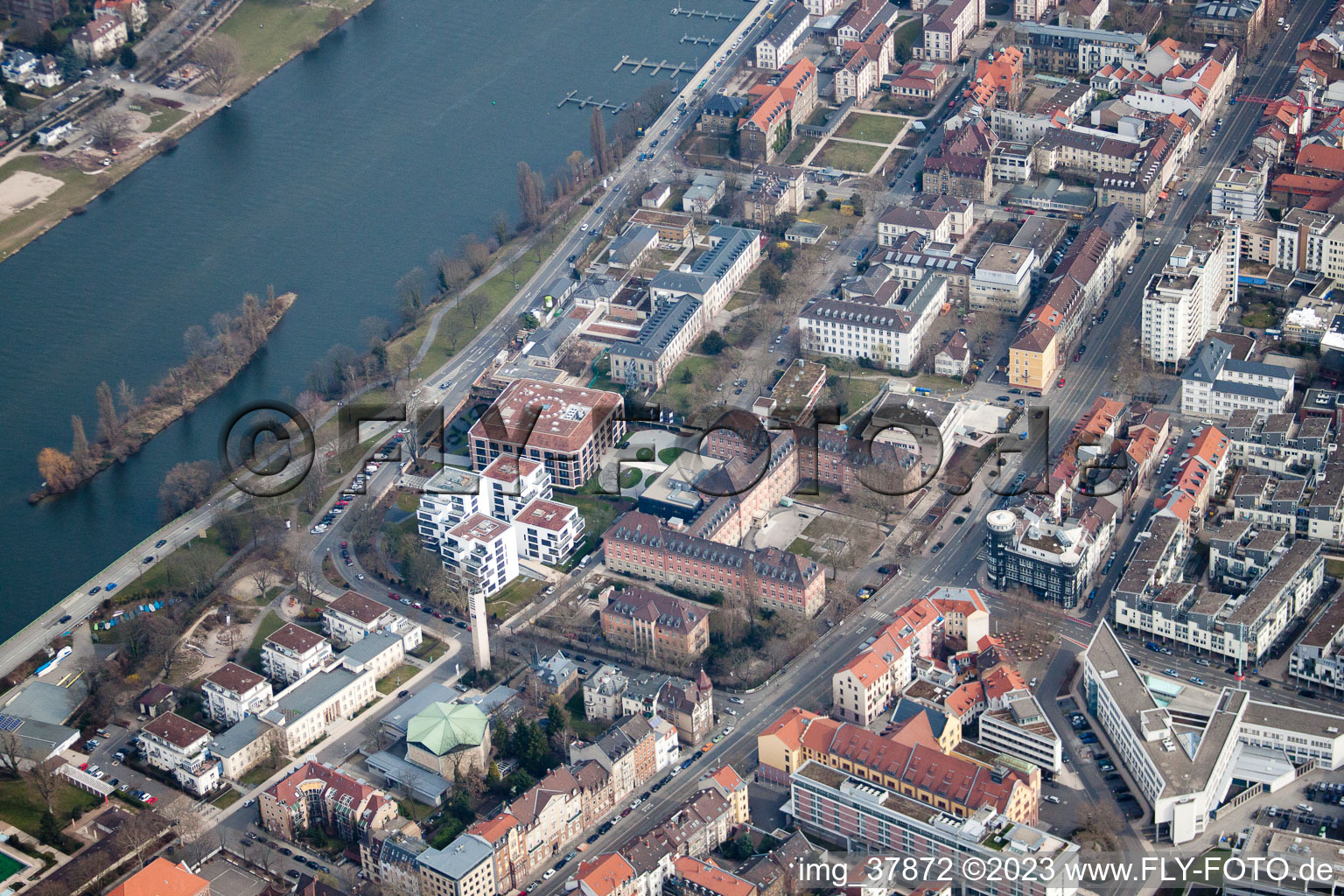 Ethianum in the district Bergheim in Heidelberg in the state Baden-Wuerttemberg, Germany