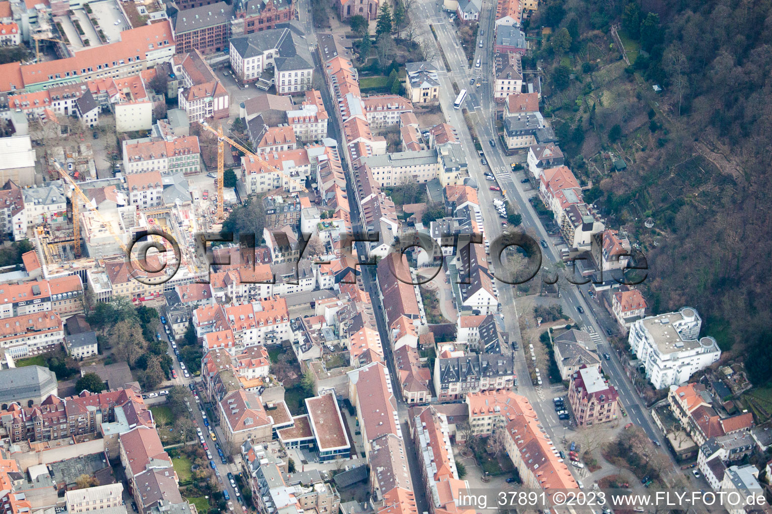 Friedrich Ebert facility in the district Voraltstadt in Heidelberg in the state Baden-Wuerttemberg, Germany