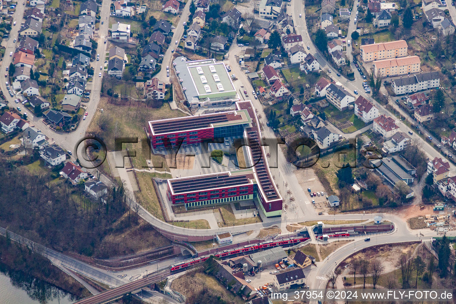 Secondary school Neckargemünd and Max-Born Gymnasium in Neckargemünd in the state Baden-Wuerttemberg, Germany