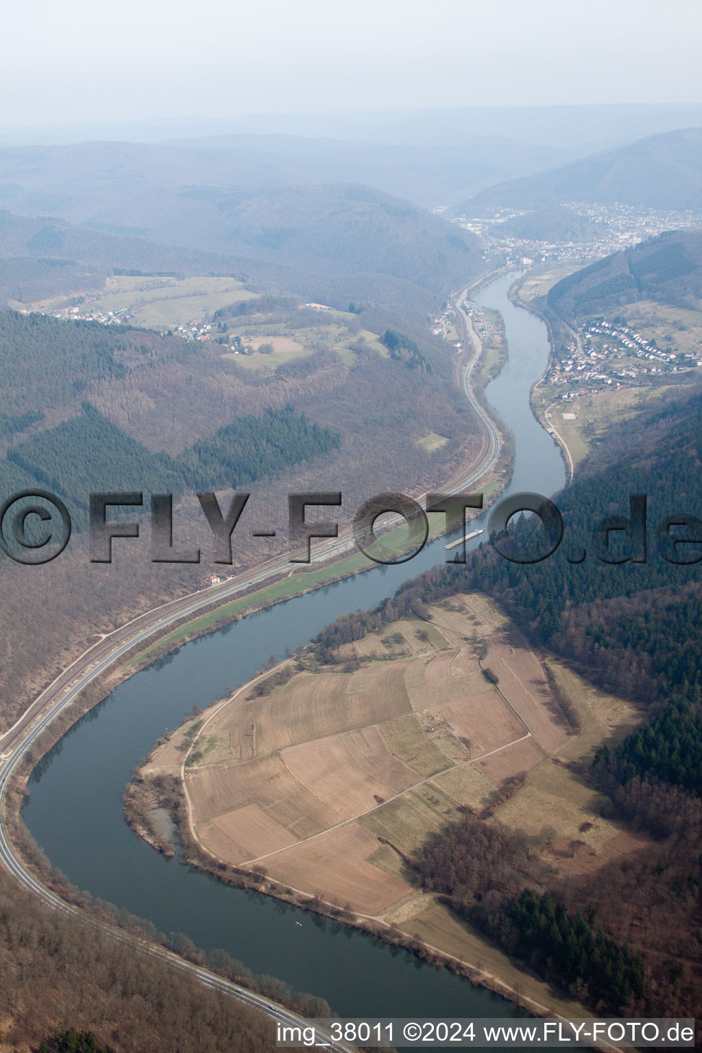 Eberbach in the state Baden-Wuerttemberg, Germany