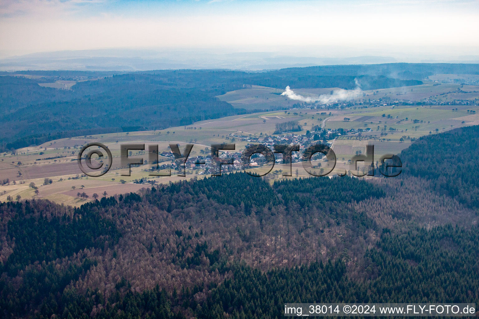 Moosbrunn in the state Baden-Wuerttemberg, Germany