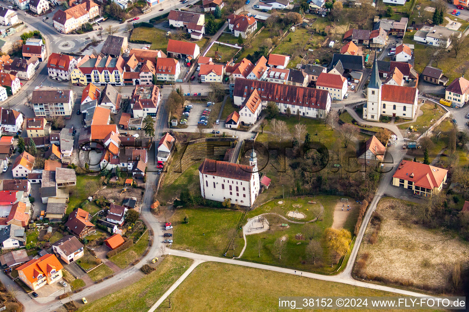 Churches building the chapel Tempelhaus Neckarelz in the district Neckarelz in Mosbach in the state Baden-Wurttemberg