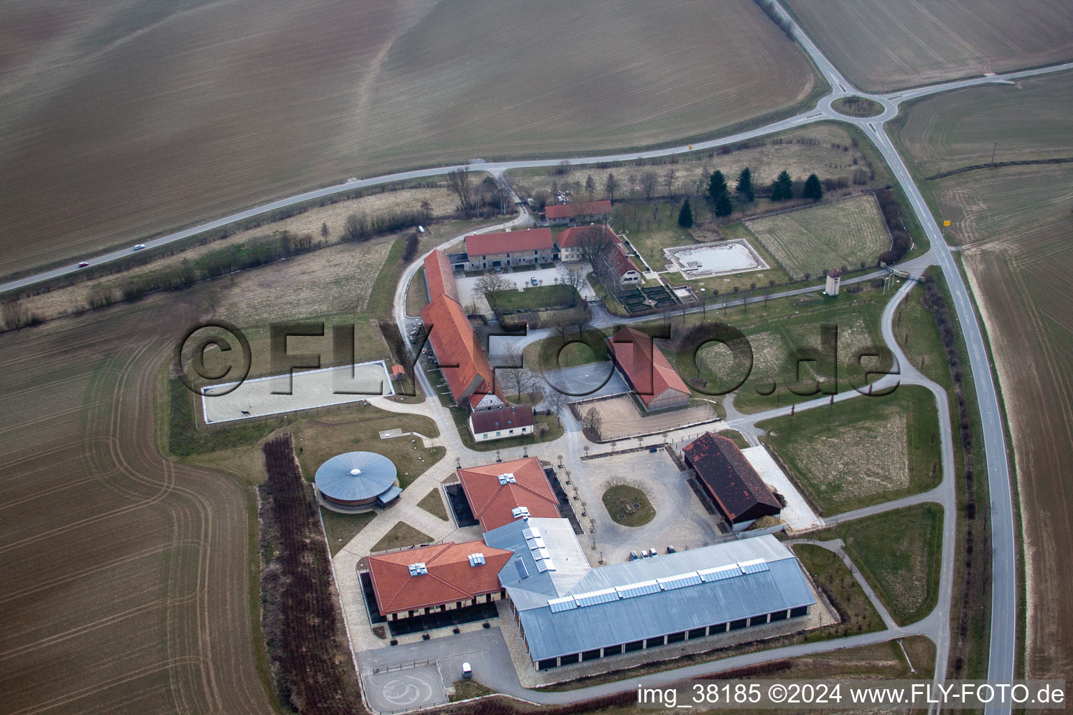 Riders Club Oberbiegelhof in the district Obergimpern in Bad Rappenau in the state Baden-Wuerttemberg, Germany