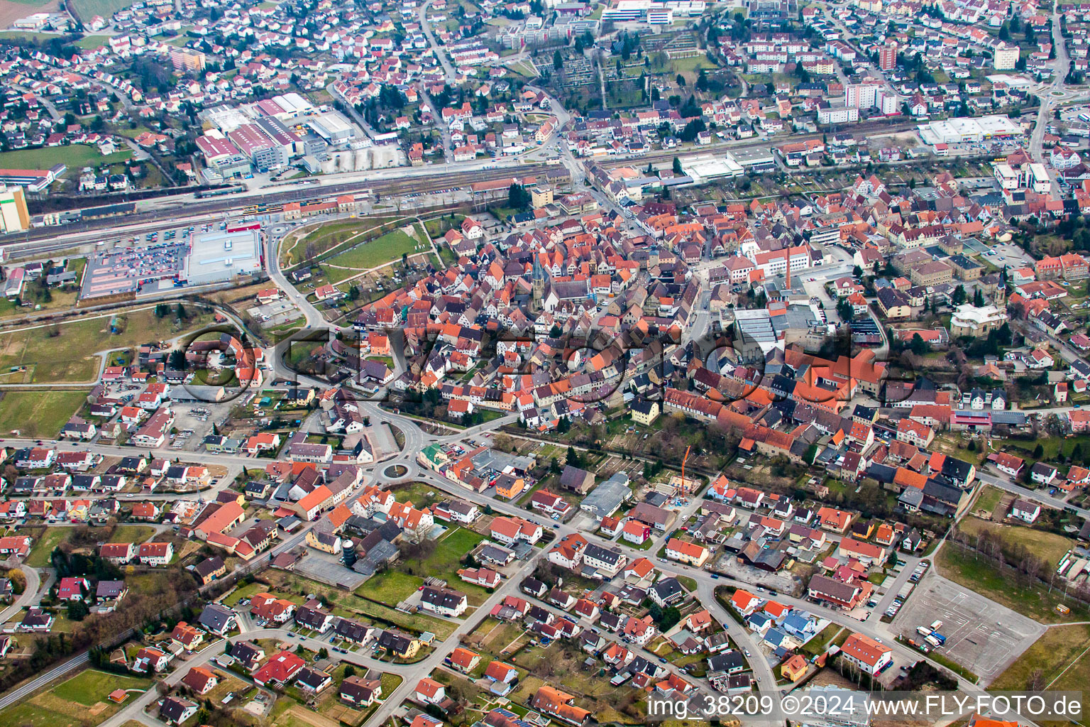 Eppingen in the state Baden-Wuerttemberg, Germany