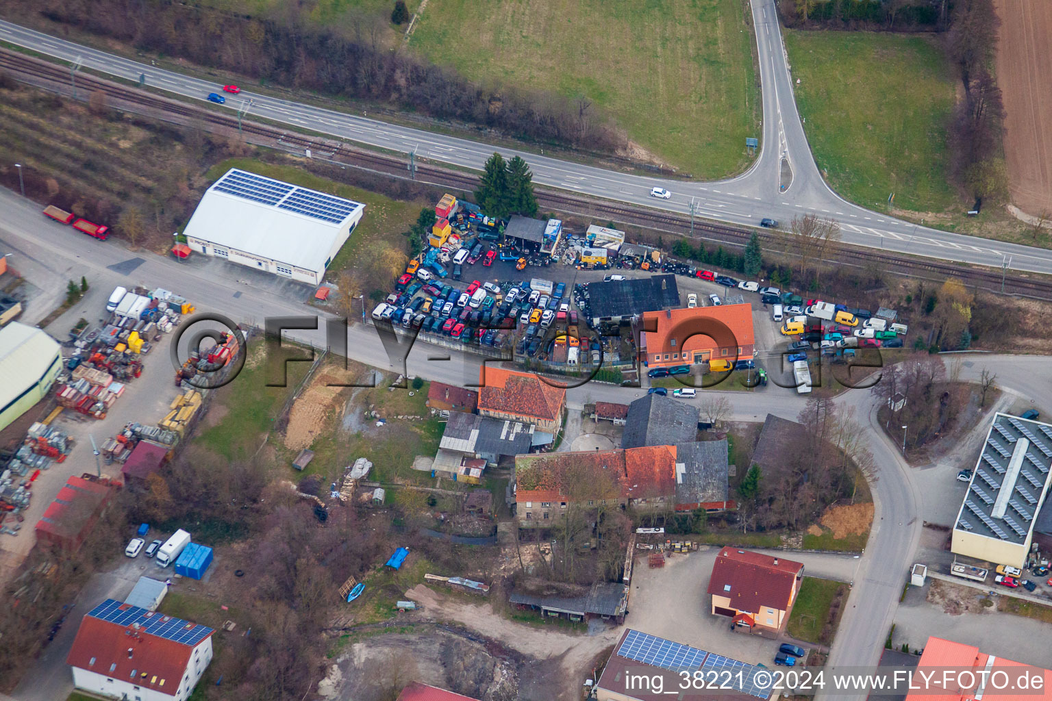 Car recycling Kaygun in Eppingen in the state Baden-Wuerttemberg, Germany