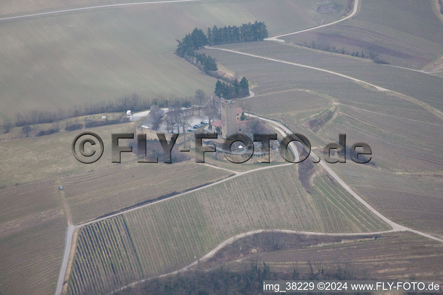 Guttenberg Castle in Sulzfeld in the state Baden-Wuerttemberg, Germany