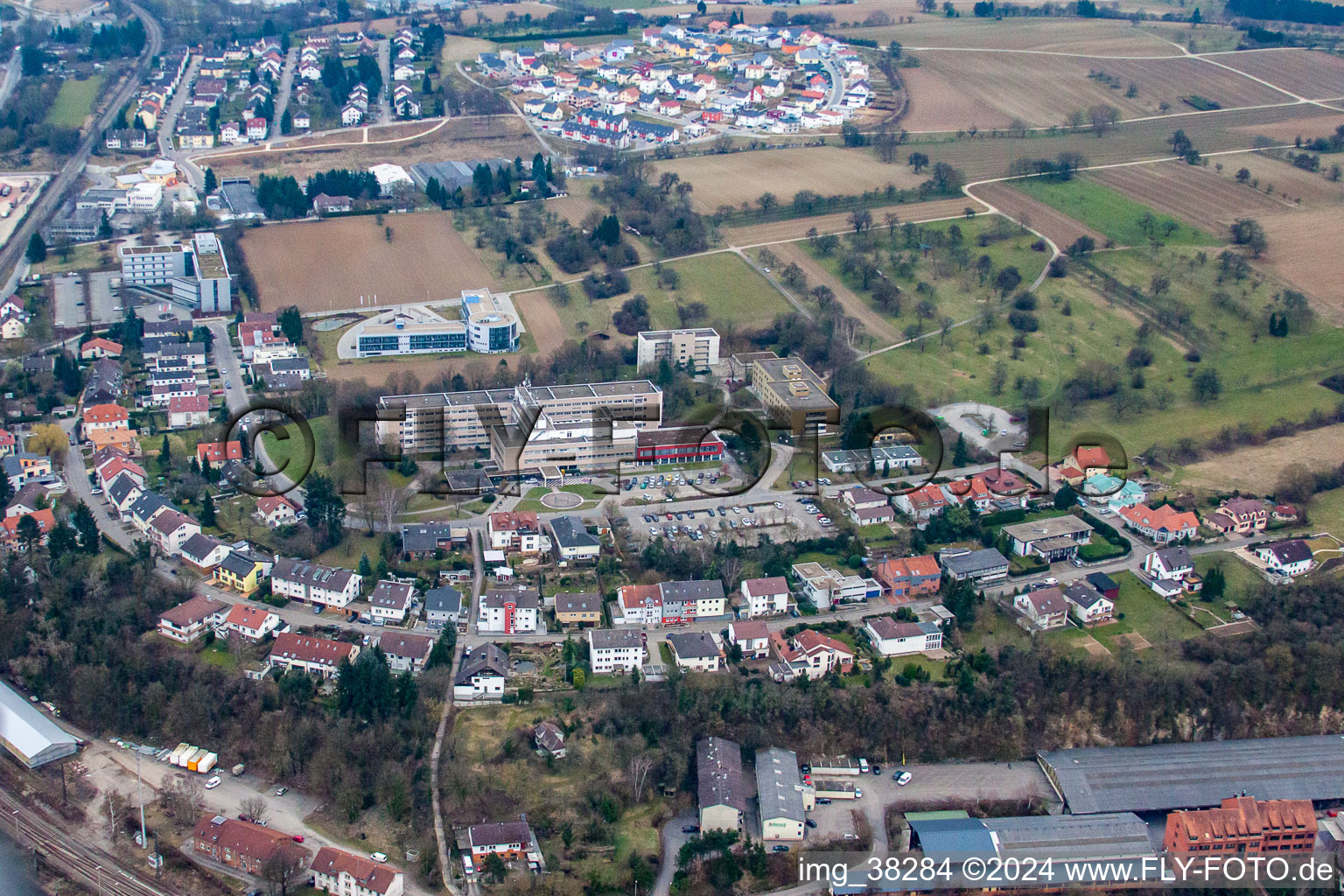 Rechberg Clinic in Bretten in the state Baden-Wuerttemberg, Germany