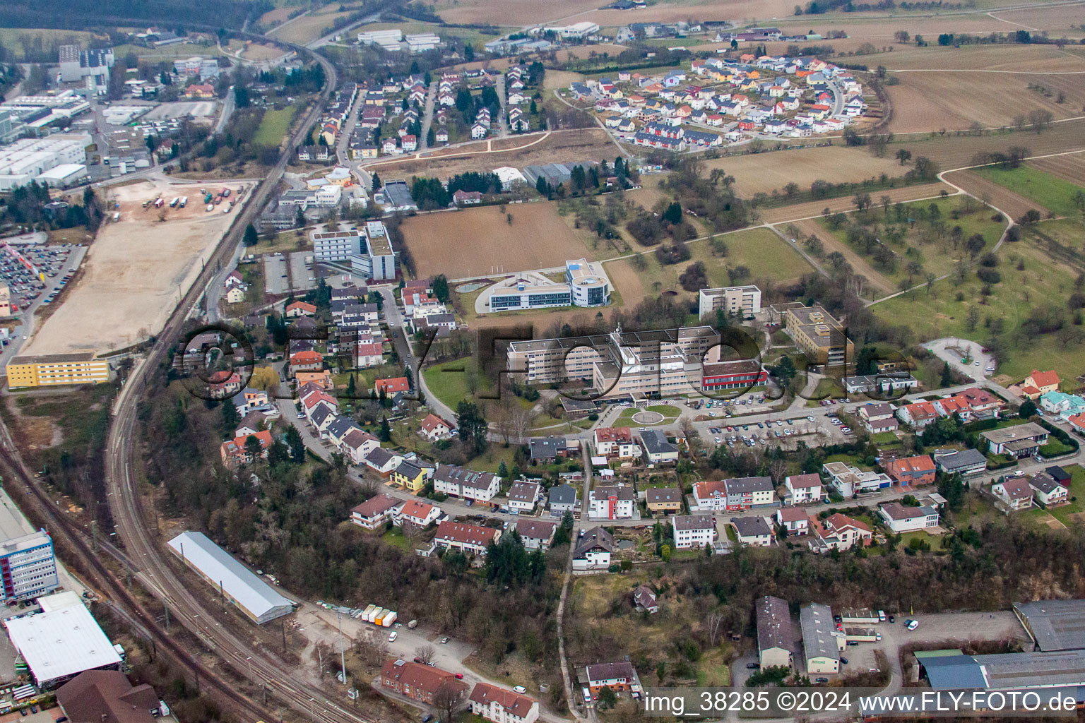 Rechberg Clinic for Intensive Care Medicine in Bretten in the state Baden-Wuerttemberg, Germany