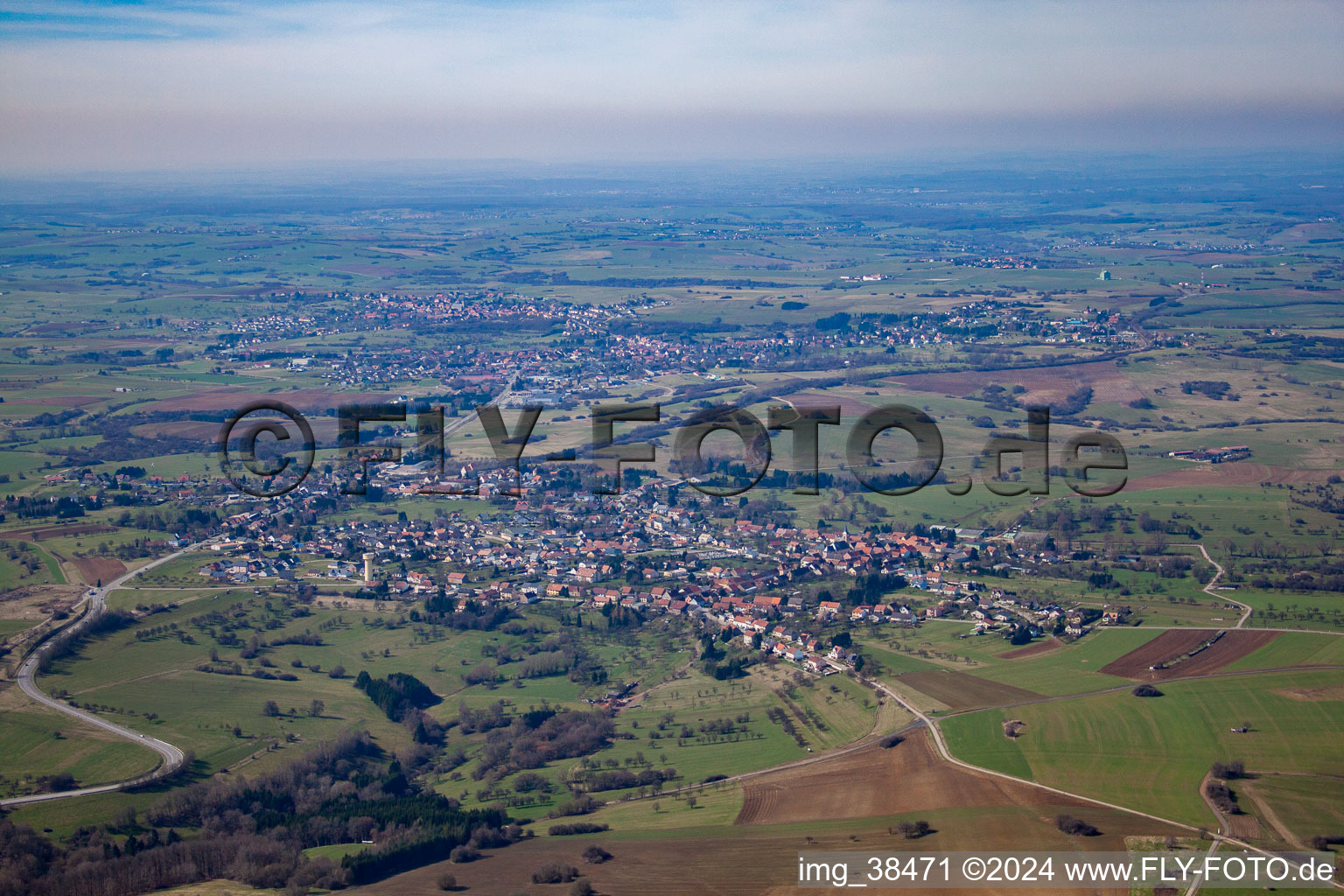 Petit-Réderching in the state Moselle, France