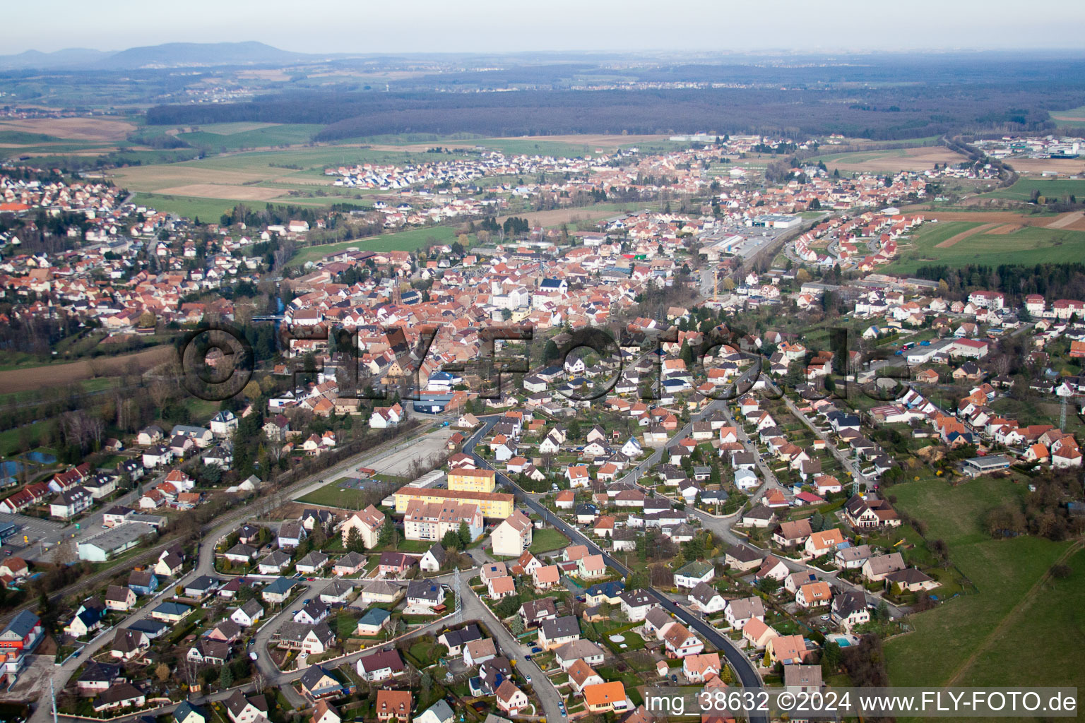 Pfaffenhoffen in the state Bas-Rhin, France