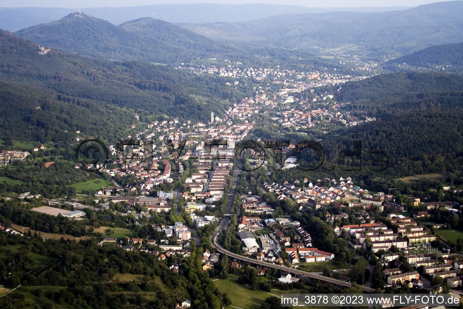 Rheinstr in the district Oos in Baden-Baden in the state Baden-Wuerttemberg, Germany