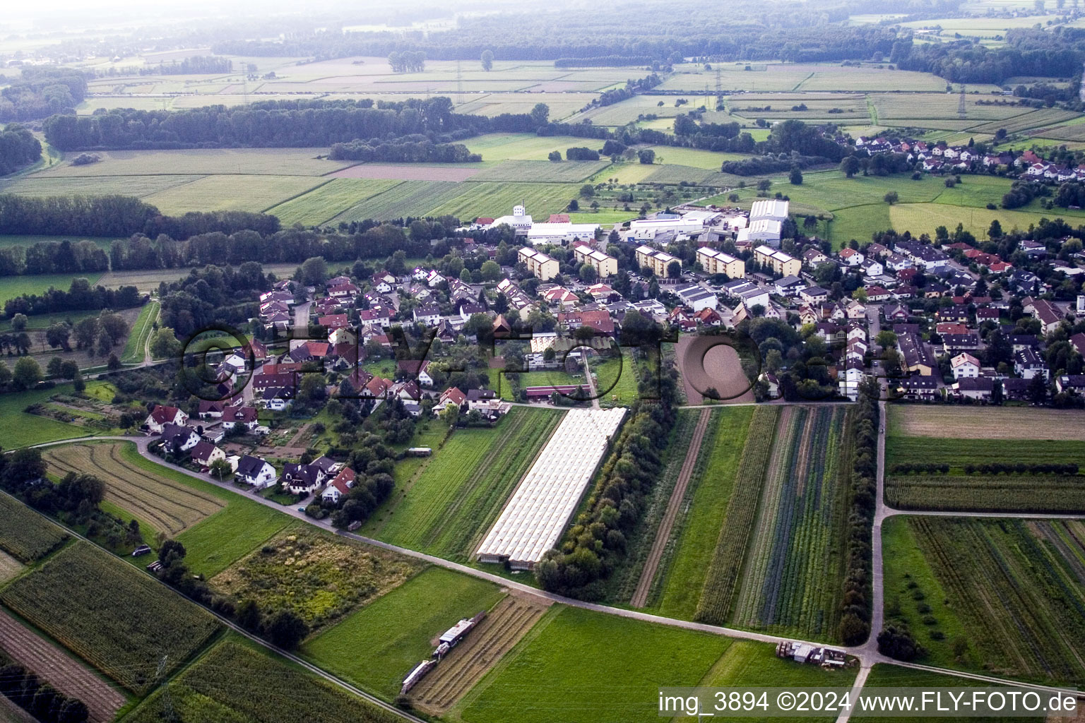 District Ottenhofen in Bühl in the state Baden-Wuerttemberg, Germany