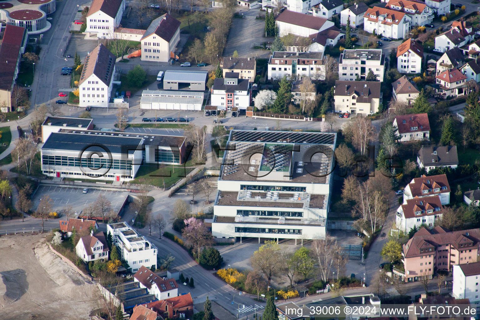 Johannes Kepler High School, Lindenstr in Leonberg in the state Baden-Wuerttemberg, Germany