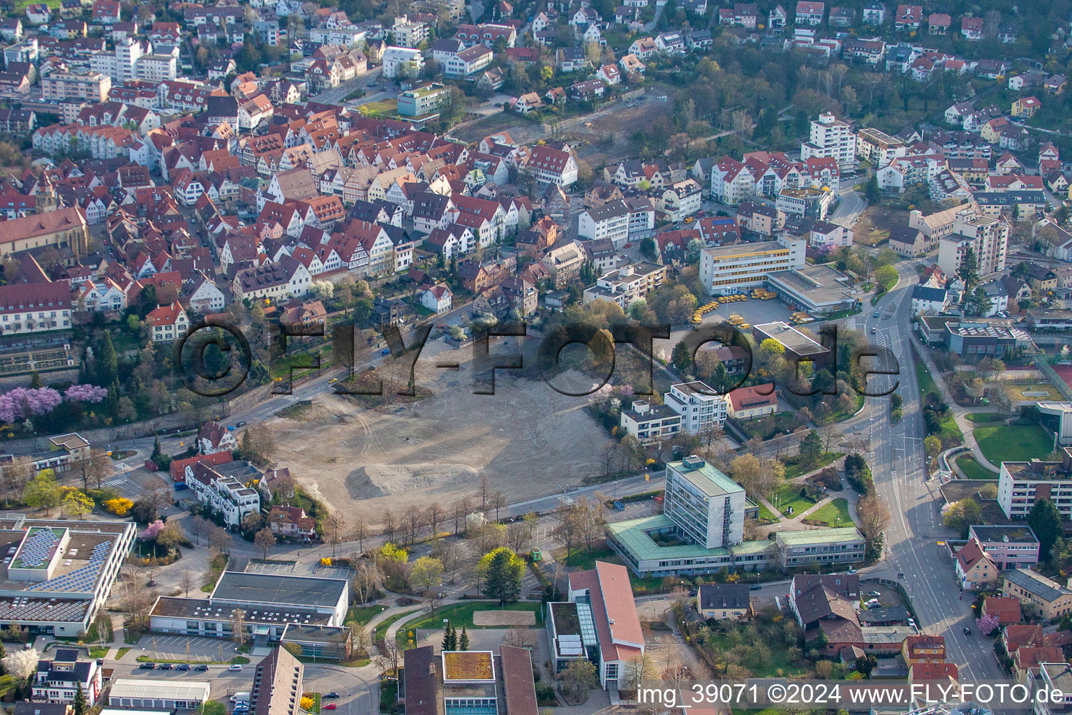 Lindenstrasse 4 in Leonberg in the state Baden-Wuerttemberg, Germany