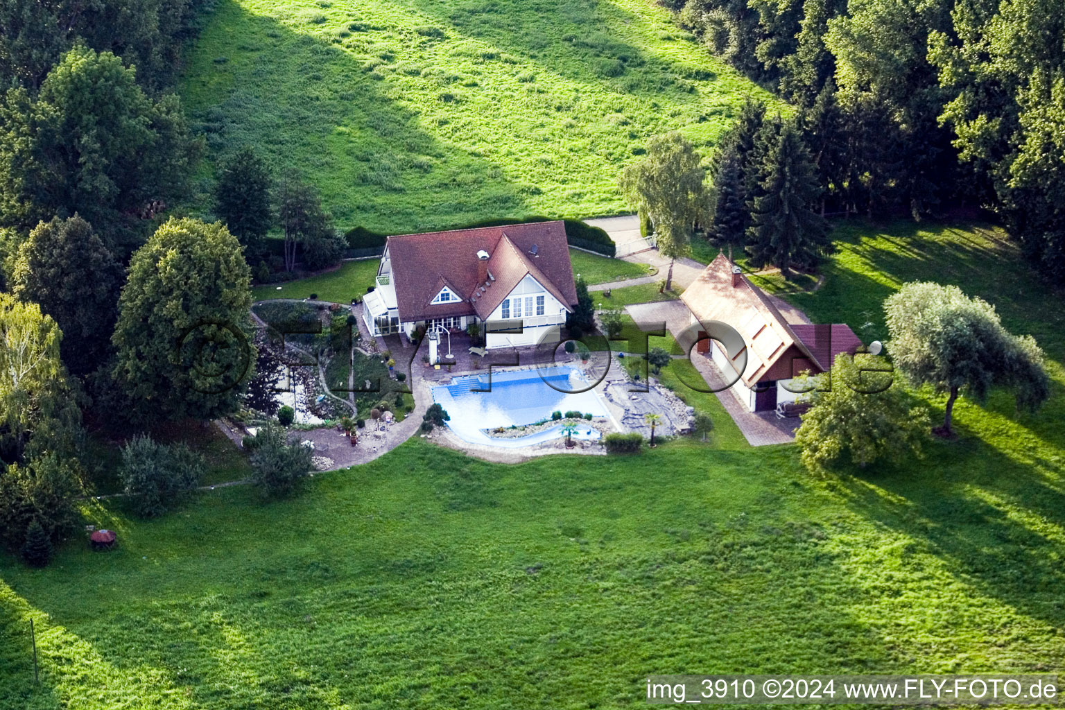 Nursery on the Roman Path in the district Vimbuch in Bühl in the state Baden-Wuerttemberg, Germany