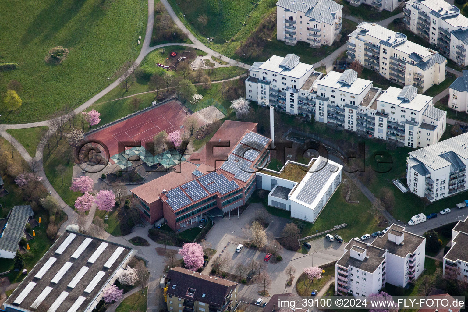 Easter Day Secondary School, Tiroler Straße in the district Eltingen in Leonberg in the state Baden-Wuerttemberg, Germany