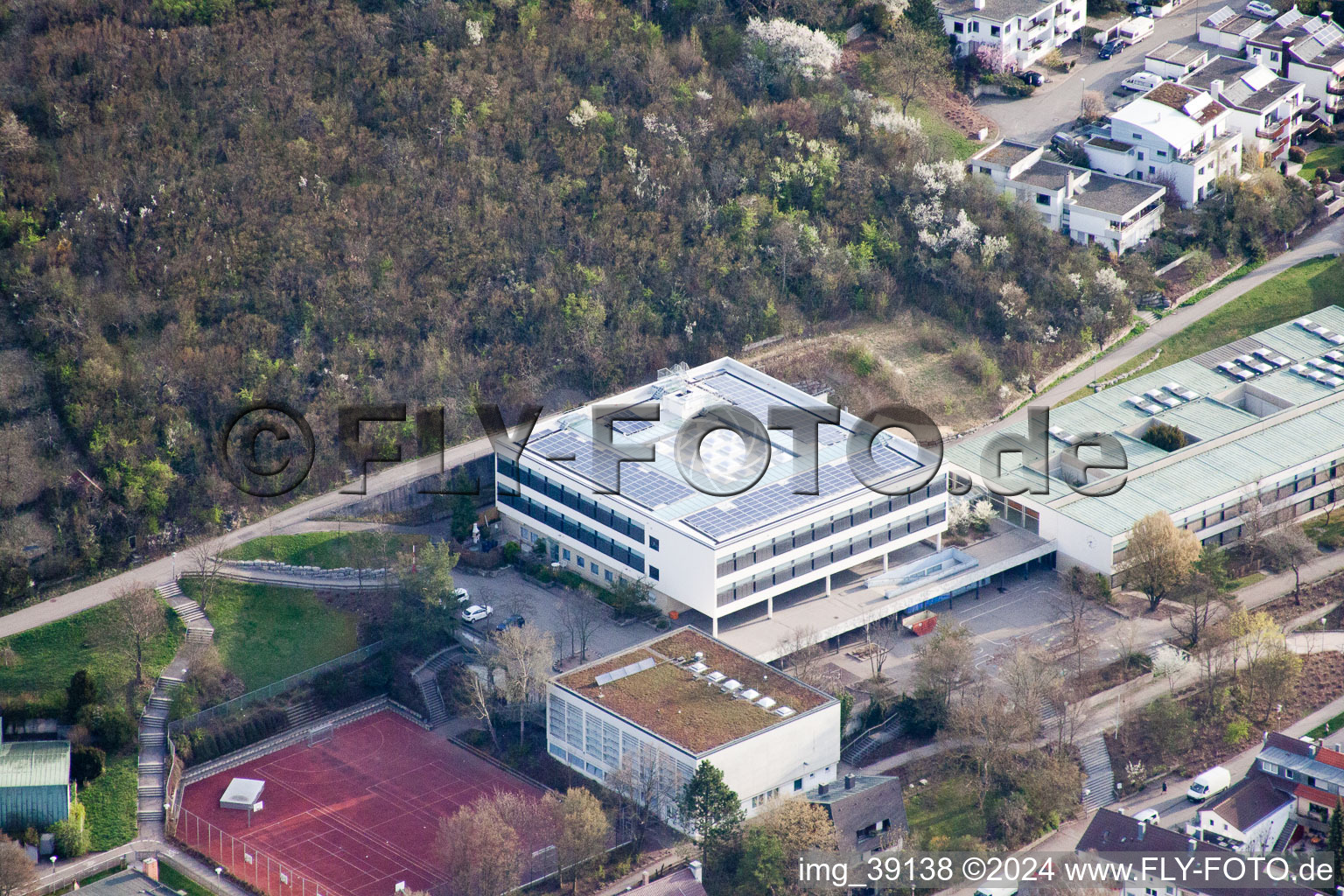 August Lämmle School, Gerlinger Straße in the district Ramtel in Leonberg in the state Baden-Wuerttemberg, Germany