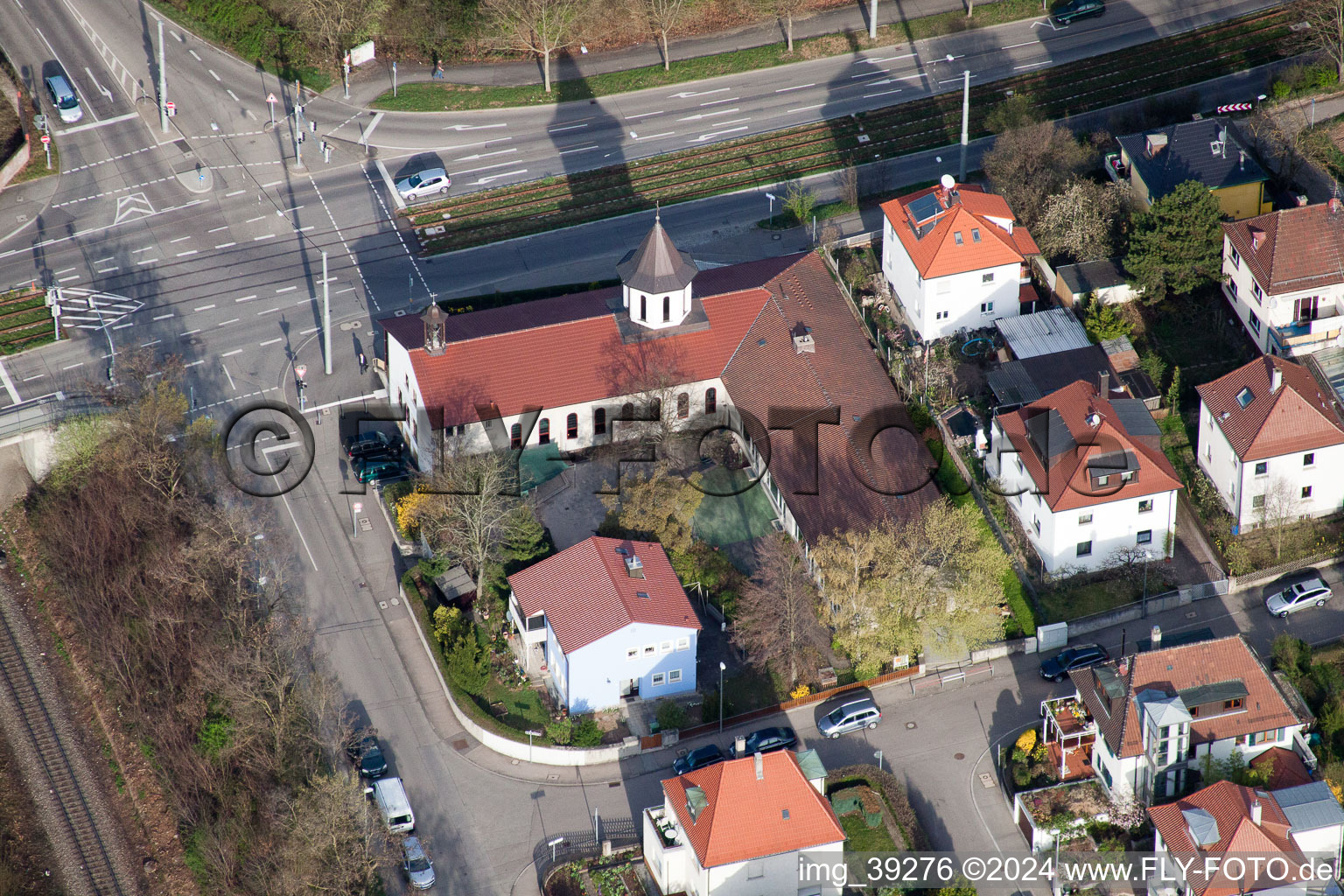 Romanian Orthodox Church in the district Zuffenhausen in Stuttgart in the state Baden-Wuerttemberg, Germany