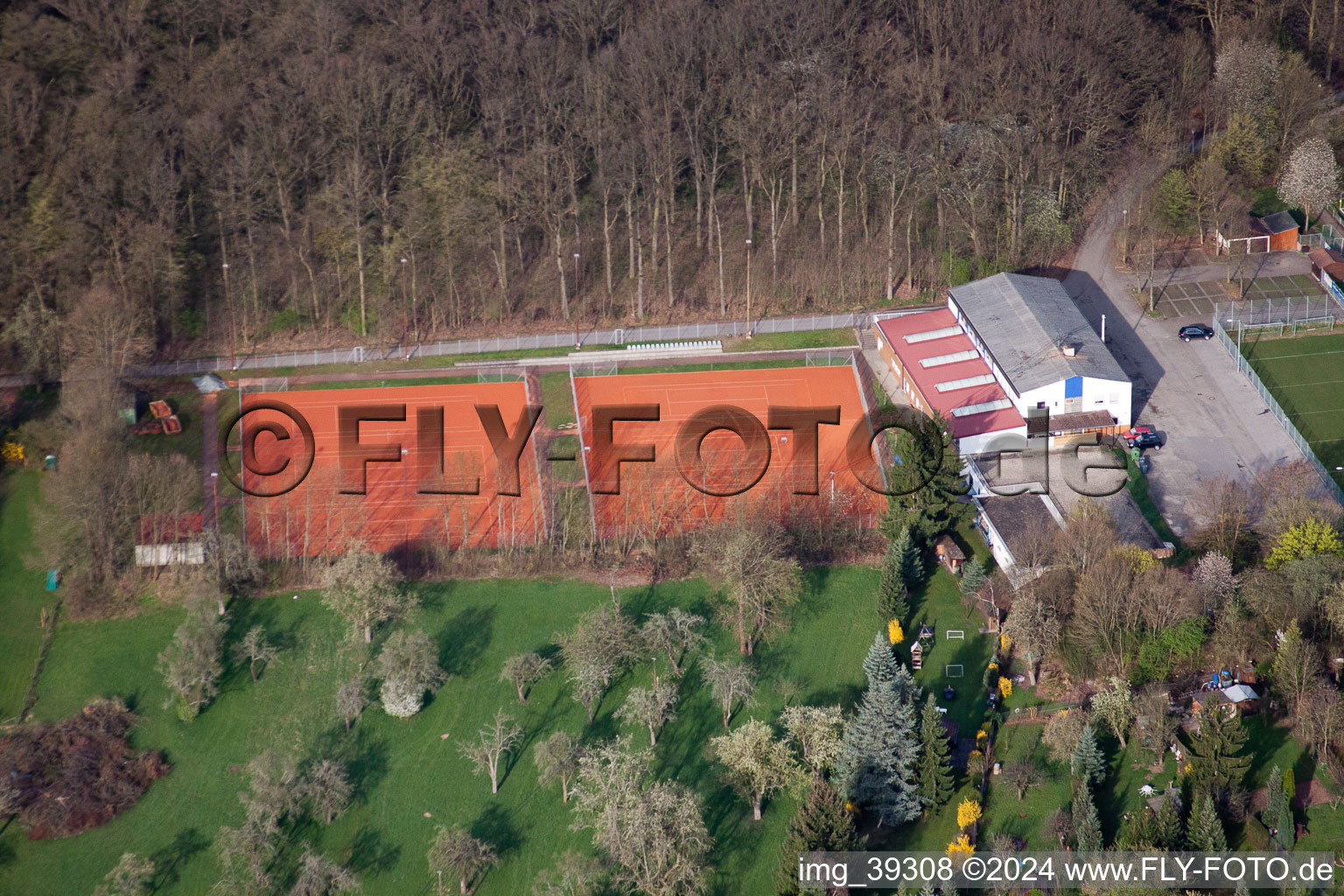 SC am Wald in the district Stammheim in Stuttgart in the state Baden-Wuerttemberg, Germany