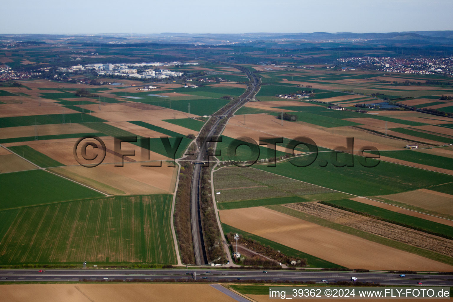 Langesfeld Tunnel in Möglingen in the state Baden-Wuerttemberg, Germany