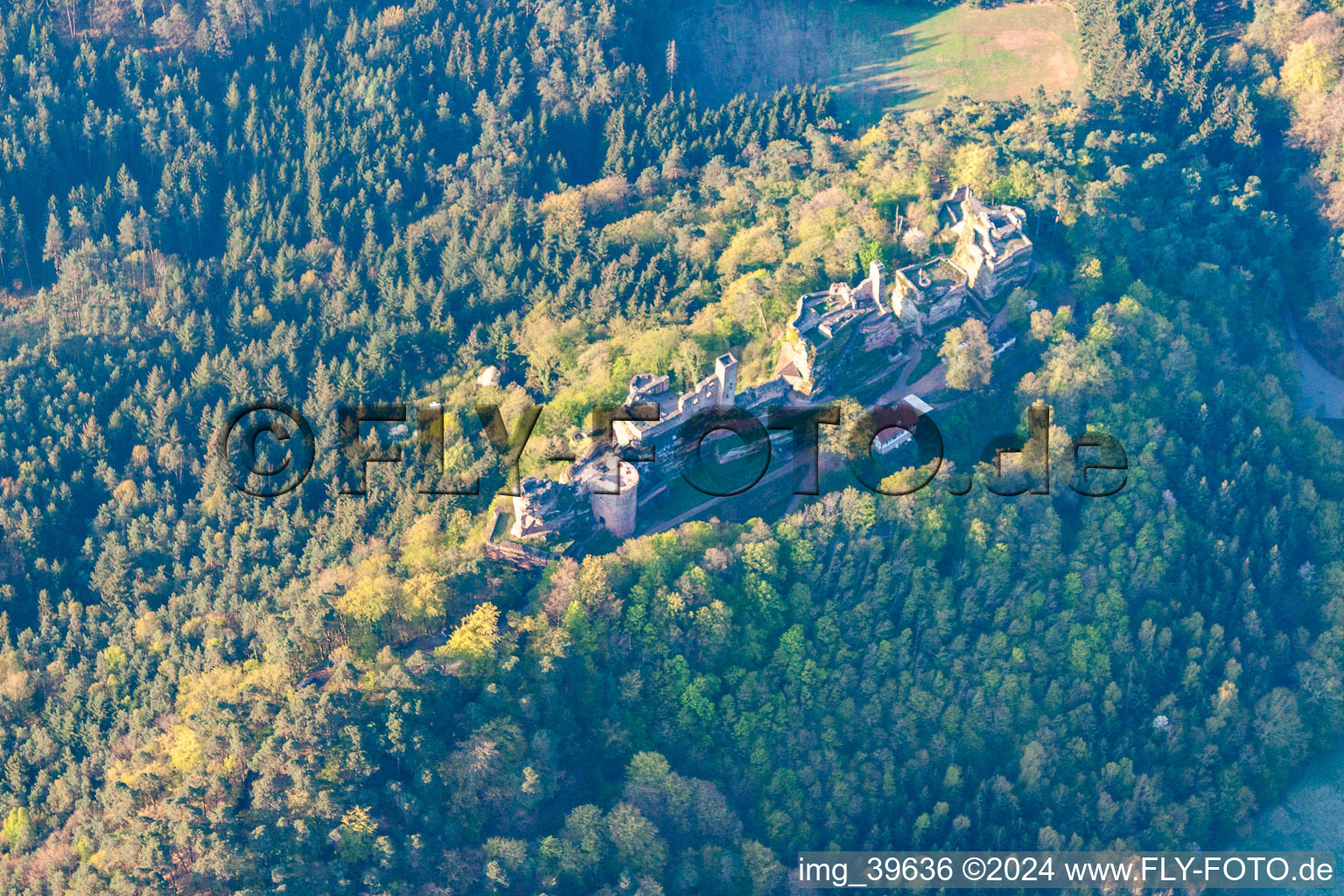 Altdahn Castle at Dahn in Dahn in the state Rhineland-Palatinate, Germany