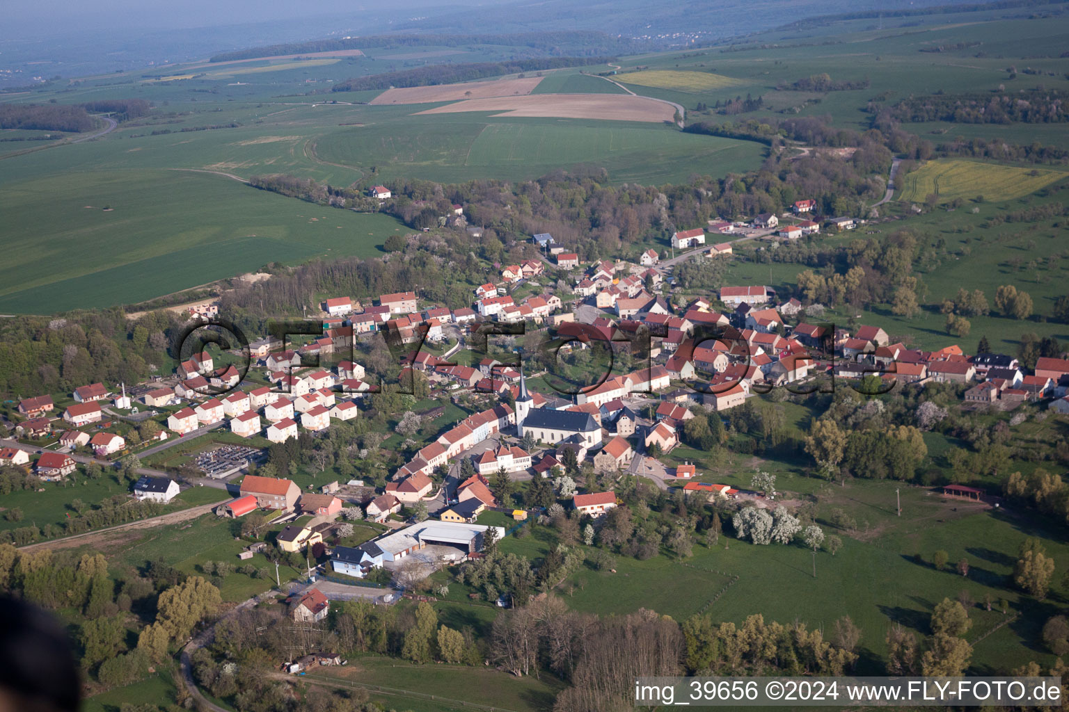 Rimling in the state Moselle, France