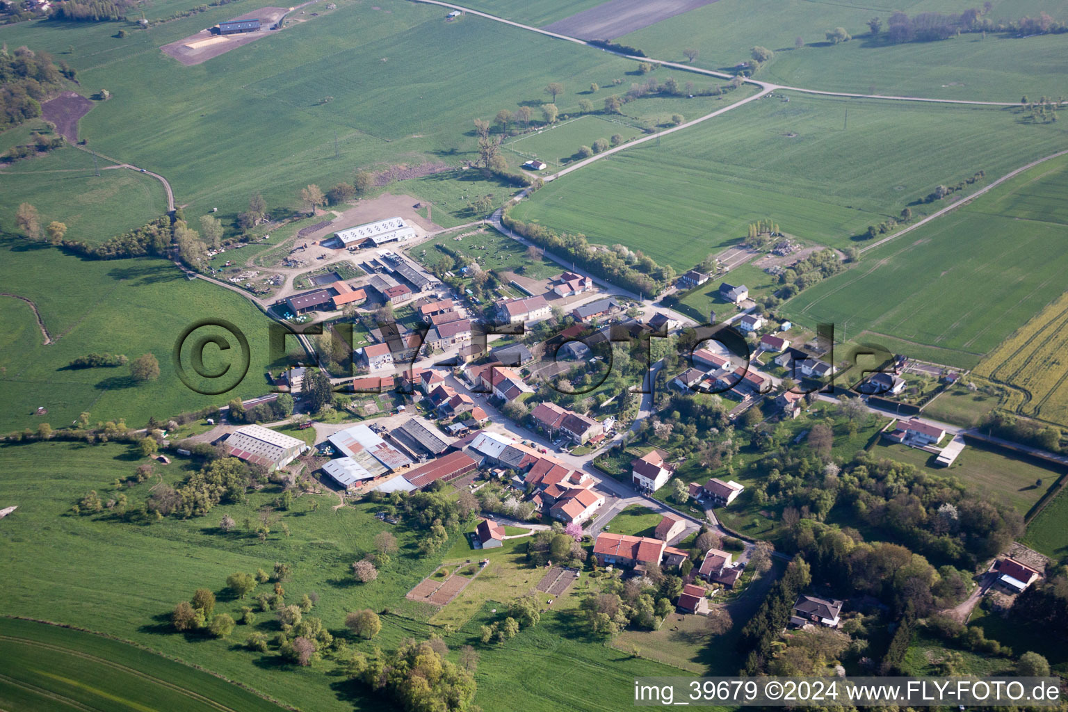 Denting in the state Moselle, France