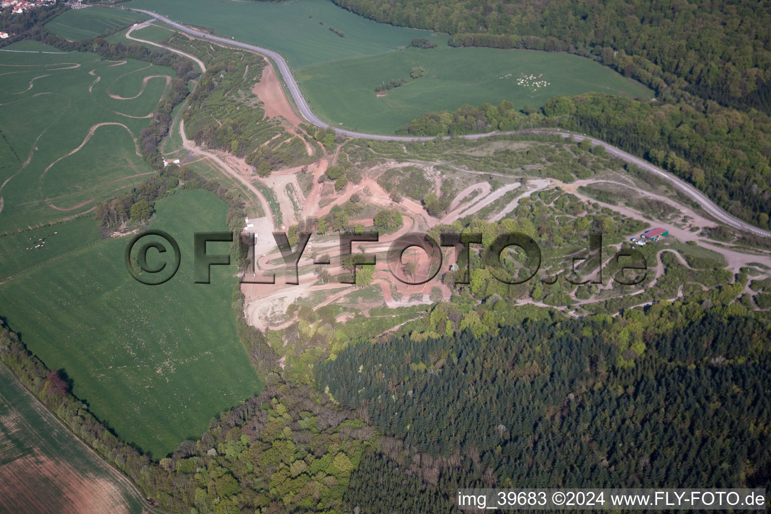 Terrain Cross Mortemart in Hombourg-Budange in the state Moselle, France