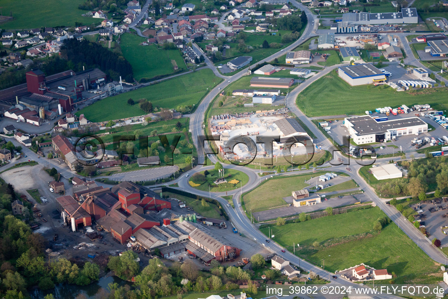 Vivier-au-Court in the state Ardennes, France