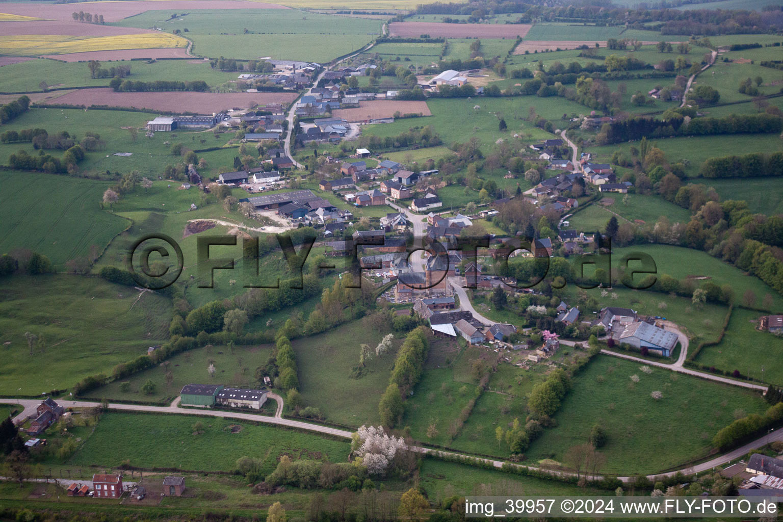 Saint-Algis in the state Aisne, France