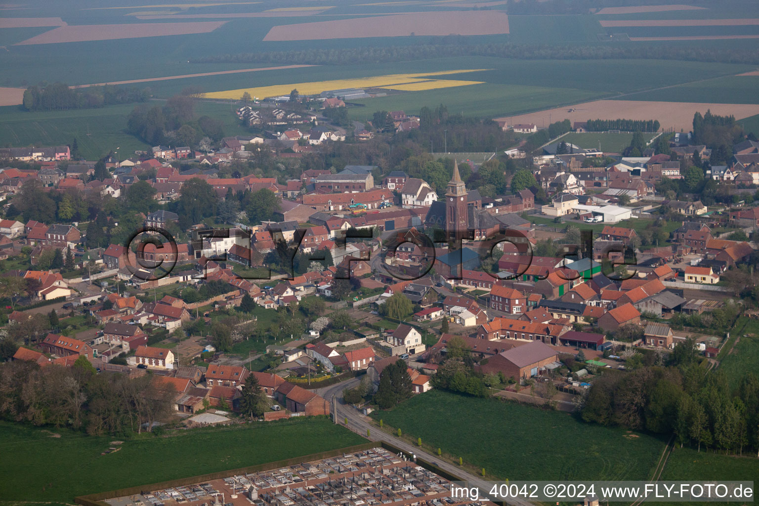 Bertincourt in the state Pas de Calais, France