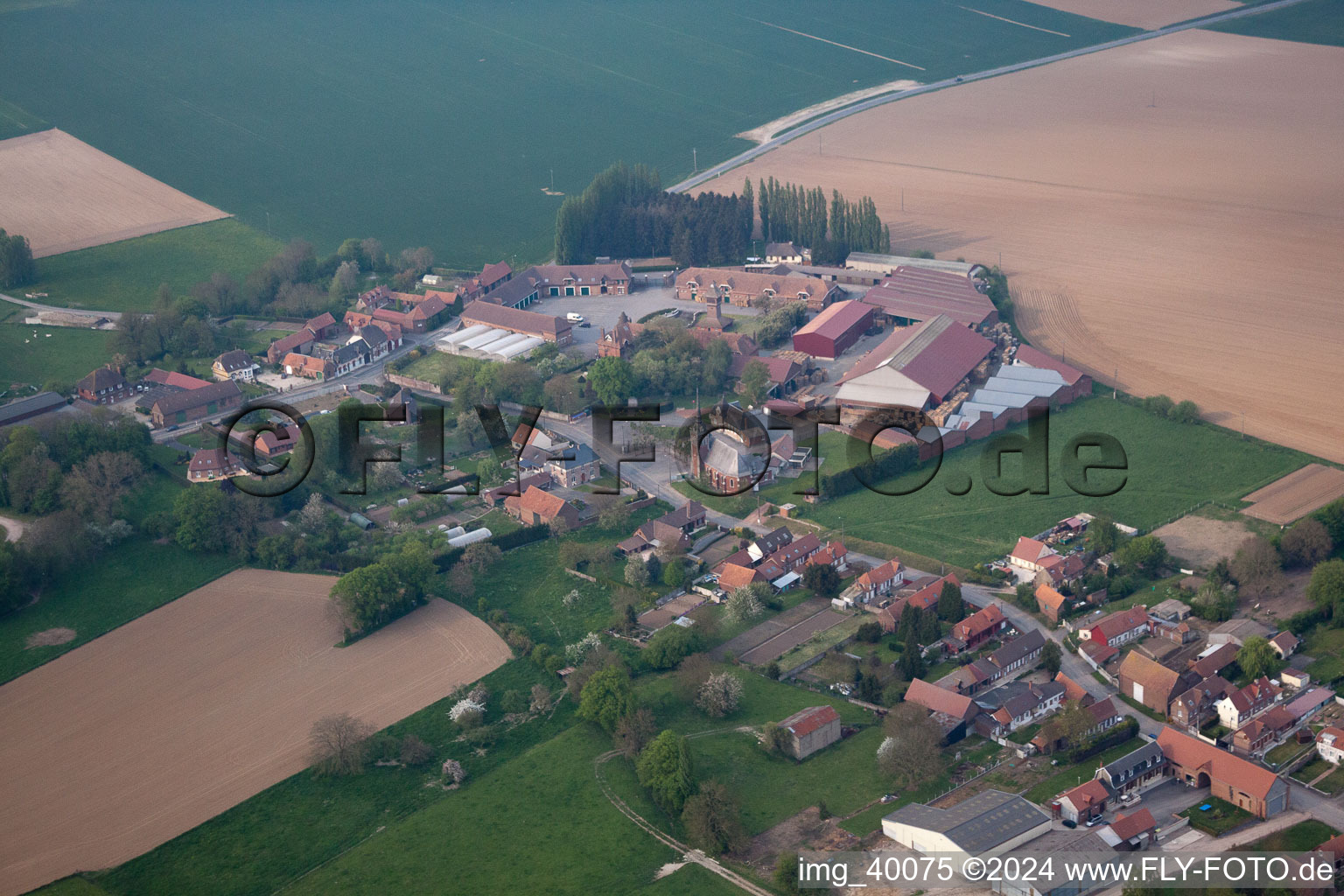 Gomiécourt in the state Pas de Calais, France